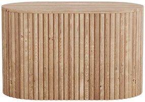 Szafka łazienkowa wisząca  z drewna tekowego - 90 cm - TOWARI