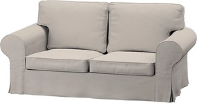 Pokrowiec na sofę Ektorp 2-osobową, nierozkładaną kolor beżowy tkanina strukturalna