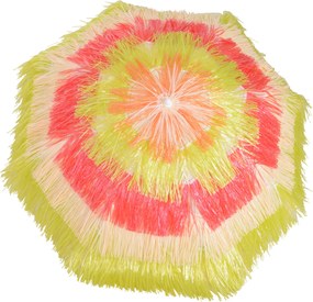 Outsunny Parasol Hawajski Plażowy Imprezowy Ogrodowy Ø160cm Kolorowy 4 Modele | Aosom PL