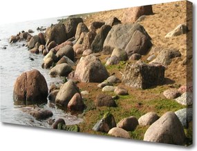 Obraz canvas na ścianę Skaliste Wybrzeże Oceanu