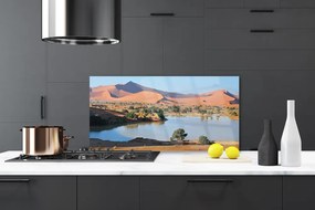 Panel Szklany Oaza Spokoju Na Pustyni