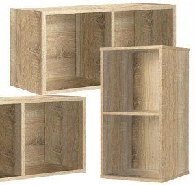 Regał półka organizer pojemnik stojak na płyty winylowe segregatory Cubo 2