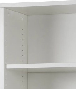 Regał biurowy z drzwiami Prima 5 biały