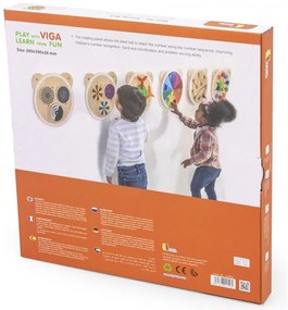 Viga drewniana tablica labirynt certyfikat fsc montessori