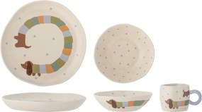 Kamionkowy zestaw naczyń dla dzieci 3 szt. Charlie – Bloomingville Mini