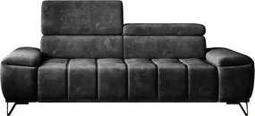 Sofa kanapa PALLADIO z elektrycznym systemem rozkładania siedziska regulowane zagłówki WERSAL