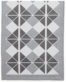 Szary chodnik odpowiedni do prania 61x170 cm Victoria Dark – Think Rugs