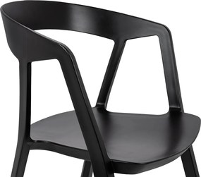 Krzesło z polipropylenu Vibia