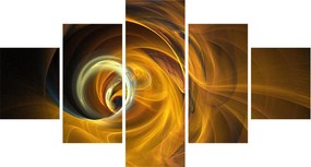Obraz - Abstrakcja w ruchu (125x70 cm)
