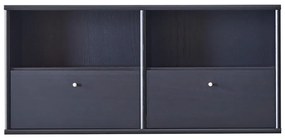 Czarny zestaw do przedpokoju w dekorze jesionu Mistral – Hammel Furniture