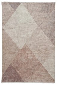 Jasnobrązowy chodnik z mieszanki bawełny odpowiedni do prania 60x170 cm Whisper – Think Rugs