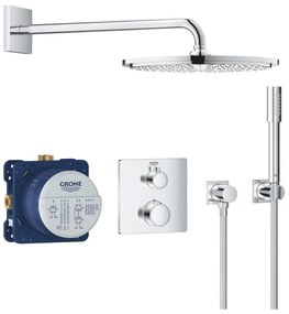 GROHE 34730000 - Zestaw prysznicowy GROHTHERM RAINSHOWER COSMOPOLITAN 310 422 mm chrom