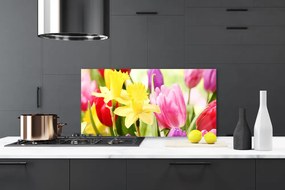 Panel Szklany Romantyczna Natura w Kwiatach