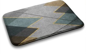 Dywanik łazienkowy Dywanik łazienkowy Geometryczne wzory