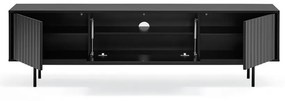 Czarna szafka pod TV 180x52 cm Sierra – Teulat