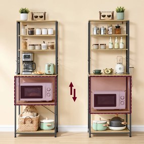 Regał kuchenny TAYLOR ARTISAN 6 półek, 167x60 cm