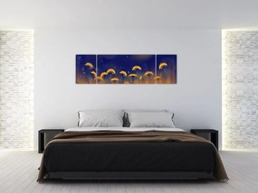 Obraz - Dmuchawce (170x50 cm)