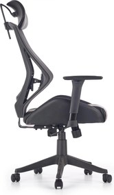 Ergonomiczny fotel obrotowy Hasel, zgodny z normą BHP