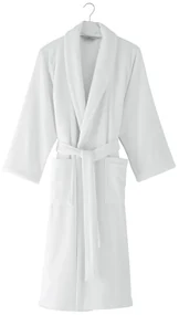 Unisex szlafrok MICRO COTTON Biały L