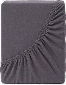 4Home prześcieradło jersey IDEAL antracytowy, 140–160 x 200 cm, 140–160 x 200 cm