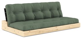 Zielona rozkładana sofa 196 cm Base – Karup Design
