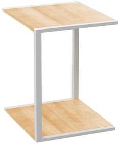 Stojak na kwiaty 40x30x34 cm, biały