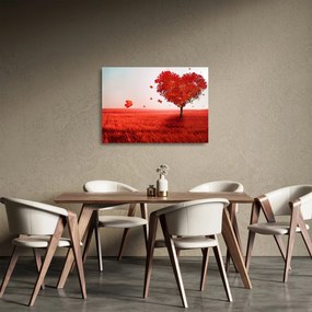Obraz na szkle - Drzewo miłości (70x50 cm)