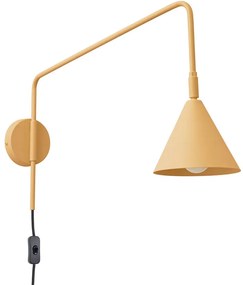 Złoty kinkiet na wysięgniku F5-H85