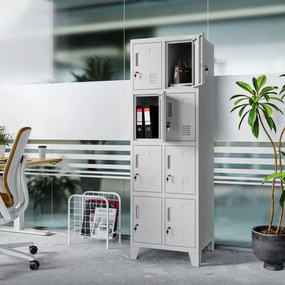 Szafa skrytkowa socjalna BHP podwójna ROBERT 2 Plus 559 x 1720 x 450 mm