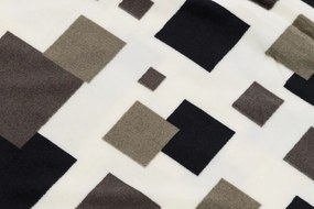 PrzytulneMieszkanie.pl PrzytulneMieszkanie.pl Pościel z mikropluszu LUXOR biało-szara Rozmiar pościeli: 70 x 90 cm | 140 x 200 cm