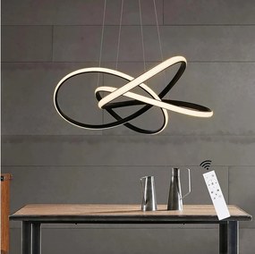 NETTLIFE Vintage Black Lampa wisząca z 5 światłami, metalowa lampa wisząca z regulacją wysokości, gniazdo E27, 62 W, ​​styl industrialny retro