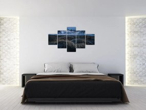 Obraz z widokiem na islandzkie szczyty (125x70 cm)