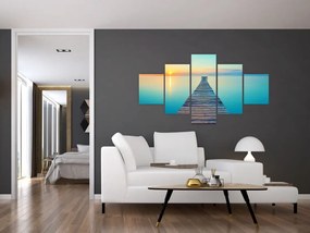 Obraz - Molo do nieskończoności (125x70 cm)