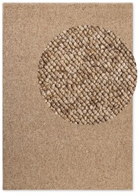 Jasnobrązowy dywan odpowiedni do prania 160x230 cm Rocco Caramel – Elle Decoration