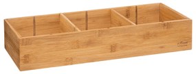 Organizer na kosmetyki BAMBOO, 15 x 38 cm