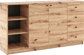 Komoda NATURIO 160 cm do Salonu Sypialni Dąb artisan