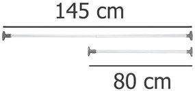 Drążek teleskopowy HERKULES, 80 - 145 cm, WENKO