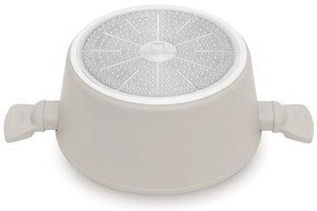 BerlingerHaus Rondel z powłoką tytanową i pokrywką Sahara 28 cm, 28 cm