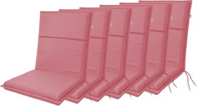 Doppler LIFE 5355 niski - zestaw 6 szt. - poduszki na krzesło i fotel