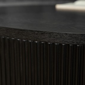 Stolik Kawowy HOPE MAX 80 cm Czarny Nowoczesny Loft