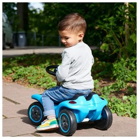 Big jeździk next blue bobby car z klaksonem i światłami