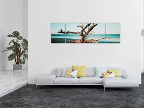 Obraz -  Wyłowiono na plaży (170x50 cm)