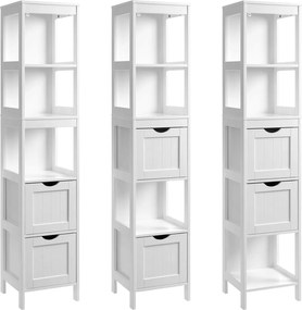 Szafka Łazienkowa słupek wysoka Biała - BBC66WT