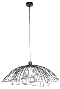 Designerska lampa wisząca czarna 60 cm - PuaDesignerski Oswietlenie wewnetrzne