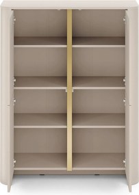 Kaszmirowa komoda z półkam M1-G99