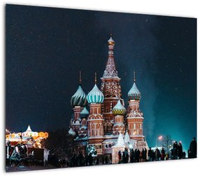 Obraz na szkle budowy w Rosji (70x50 cm)