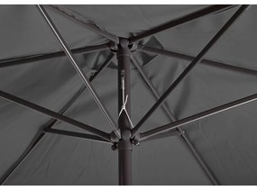 Szary parasol ogrodowy ø 300 cm – Garden Pleasure