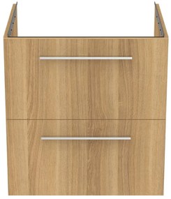 Wisząca szafka pod umywalkę w dekorze dębu 60x63 cm i.Life B – Ideal Standard