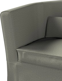 Pokrowiec na fotel Ektorp Tullsta kolor szary tkanina strukturalna