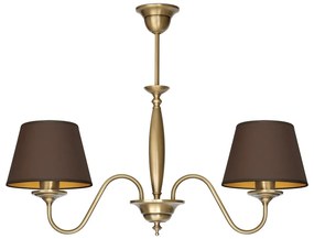 Żyrandol mosiężny nad stół F-S2m